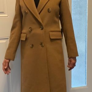 Classic Ralph Lauren camel wool coat
